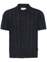 Kurzarm Poloshirt Knopfverschluss Einfarbig Polokragen