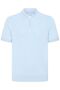 Stilvolles Kurzarm Strickpoloshirt Einfarbig Casual