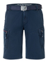 Cargo-Shorts G�rtel Knielang Regular Fit Rei�verschluss