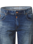 Jeansshorts Regular Fit Eingrifftaschen Rei�verschluss