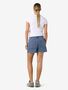 Denimshorts Elastischer Bund Seitentaschen Unifarben