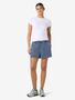 Denimshorts Elastischer Bund Seitentaschen Unifarben