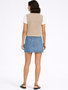 �rmelloses Cardigan Einfarbig V-Ausschnitt Bindeband