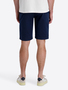 Shorts verdeckter Zip-Fly schmaler Schnitt Zierkn�pfe