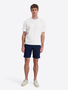 Shorts verdeckter Zip-Fly schmaler Schnitt Zierkn�pfe