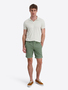 Shorts verdeckter Zip-Fly schmaler Schnitt Zierkn�pfe