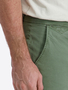 Shorts verdeckter Zip-Fly schmaler Schnitt Zierkn�pfe