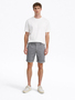 Shorts verdeckter Zip-Fly schmaler Schnitt Zierkn�pfe