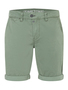 Shorts verdeckter Zip-Fly schmaler Schnitt Zierkn�pfe
