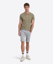 Slim Fit Shorts verdeckter Zip Fly 5-Pockets Atmungsaktiv
