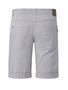 Slim Fit Shorts verdeckter Zip Fly 5-Pockets Atmungsaktiv