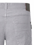 Slim Fit Shorts verdeckter Zip Fly 5-Pockets Atmungsaktiv