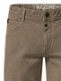 Slim Fit Shorts verdeckter Zip Fly 5-Pockets Atmungsaktiv