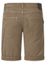 Slim Fit Shorts verdeckter Zip Fly 5-Pockets Atmungsaktiv