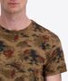 Kurzarm Rundhals T-Shirt floraler Print geradem Schnitt 