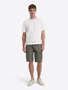 Sommer Shorts G�rtel Verdeckter Rei�verschluss Beintaschen  