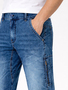 L�ssige Sommershorts Jeans 3/4 L�nge Eingrifftaschen