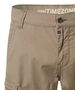 Stoffhose Gerades Bein Cargotaschen Verdeckter Zip Fly