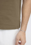 Bedrucktes Kurzarmshirt Rundhalsausschnitt Stilvoll
