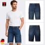 Cargoshorts Slim Fit Rei�verschluss Cargotaschen Sommer