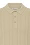 Stilvolles Kurzarm Strickpoloshirt Regular Fit Einfarbig