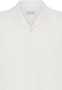 Bequemes Kurzarmshirt Knopfleiste Einfarbig V-Ausschnitt