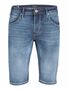 Jack & Jones Jeansshorts Verdeckter Zip-Fly Eingrifftaschen Unifarben