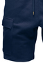 Sweat Bermuda Shorts mit elastischem Bund und Cargotaschen