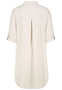 Kurzarmkleid Krempel�rmel Einfarbig Knopfleiste Modern