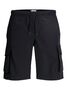 Jack & Jones Cargo Joggershorts Elastischer Bund Kordelzug Taschen