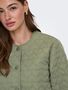 �bergangsjacke Rundhals Knopfleiste Eingrifftaschen