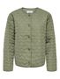 �bergangsjacke Rundhals Knopfleiste Eingrifftaschen