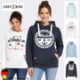 Kapuzenpullover Spruch Print Design K�ngurutasche Kapuze