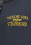 Kapuzenpullover Spruch Print Rippb�ndchen Kordelzug