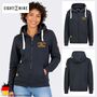 Kapuzenpullover Spruch Print Rippb�ndchen Kordelzug