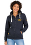 Kapuzenpullover Spruch Print Rippb�ndchen Kordelzug 