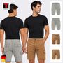 Moderne Cargoshorts Slim Fit Eingrifftaschen Stilvoll