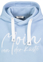 Kapuzenpullover Stickerei Spruch Rippb�ndchen Modisch