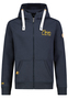 Stylischer Hoodie Durchgehender Rei�verschluss Kordelzug