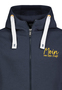 Stylischer Hoodie Durchgehender Rei�verschluss Kordelzug