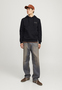 Jack & Jones Sweat Hoodie Bedruckt Kordelzug Rippb�ndchen Modisch