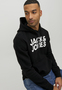 Jack & Jones Sweat Hoodie Bedruckt Kordelzug Rippb�ndchen Modisch