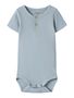 Body 3er-Set Henley Ausschnitt Druckknopf Kurzarm Bequem
