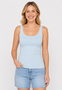 �rmelloses Top Rundhalsausschnitt 2er-Set Regular Fit