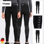 Sportleggings K�rperbetont Logomuster Nahtlos Design