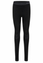 Sportleggings K�rperbetont Logomuster Nahtlos Design