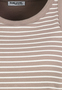 Gestreiftes �rmelloses Tanktop 2er-Set Rundhalsausschnitt