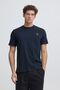 Kurzarm T-Shirt Stickerei Rundhalsausschnitt Regular Fit