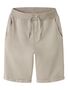 L�ssige Shorts Seitentaschen 3er-Set Elastischer Bund 