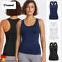 �rmelloses Seamless Top Rundhals Sportlicher Komfort 